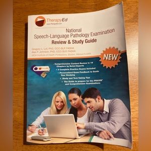 National Speech-Language Pathology Examination Review & Study Guide for Praxis